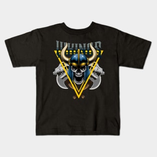 Viking Skull 6.4 Kids T-Shirt